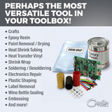 Dual Temp Heat Gun Grey/Black