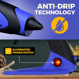 CT60 Standard Size Glue Gun Blue/Black