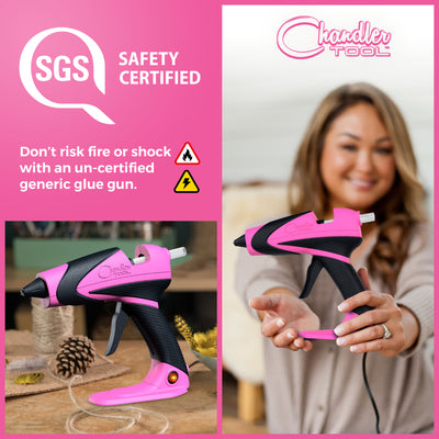 CT60 Standard Size Glue Gun Pink/Black