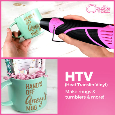 Dual Temp Heat Gun Pink/Black